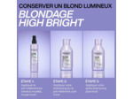 Shampooing illuminant pour cheveux blonds Blondage High Bright