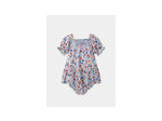Robe à imprimé floral pour bébé fille