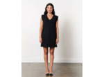 Robe courte unie NOIR