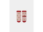 Lot de 2 paires de chaussettes à rayures ou uni blanc Bébé Garçon