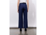 Pantalon long uni MARINE Femme