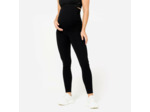 Legging yoga de maternité femme, noir