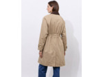 Trench uni BEIGE Femme