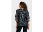 Tunique Fete Imprime Zebre Brillant