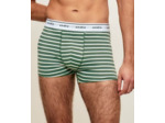 Boxer en coton à rayures