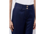 Pantalon long uni MARINE Femme