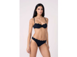 Culotte bikini bas de maillot avec broderies