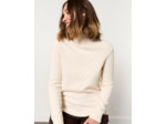 Pull fin uni ECRU Femme