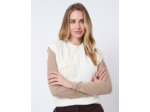Pull fin uni ECRU Femme