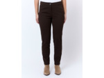 Pantalon 7/8 cigarette uni MARRON Femme