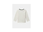 T-shirt à manches longues ivoire