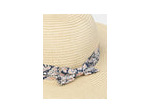 Chapeau de paille avec nœud
