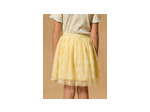 jupe tutu à fleurs jaunes