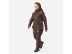 VESTE FEMME IMPERMÉABLE RESISTANTE 500 MARRON