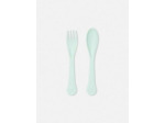Lot de 2 couverts réutilisables en plastique
