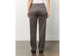 Pantalon long droit uni GRIS Femme