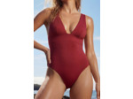 Maillot de bain 1 pièce avec pads amovibles,Maillot de bain 1 pièce avec pads amovibles;${refinementColor}