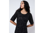 Robe courte unie NOIR