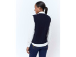 Gilet court uni MARINE Femme