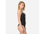 Maillot de bain 1 pièce femme gainant à effet ventre plat DORA NOIR