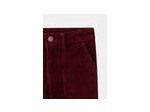 Pantalon en velours bordeaux pour garçon