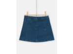 Jupe en denim brut évasée pour fille