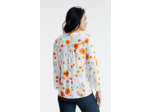 Tunique imprimé fleurs coquelicot