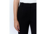 Pantalon 7/8 cigarette uni NOIR Femme