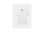 polo blanc pour garçon