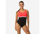 Maillot de Bain 1 Pièce Femme Heva li Noir Corail