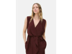 Gilet de costume long effet cascade