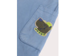 Pantalon bleu à animation chien pour bébé garçon