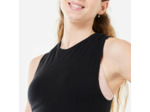 DEBARDEUR YOGA DYNAMIQUE SANS COUTURE NOIR