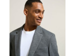 Veste blazer bi-ton - Gris moyen