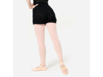 Short de danse d'entrainement femme, noir