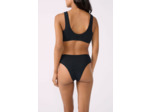 Bikini high leg en matière extensible bas de maillot