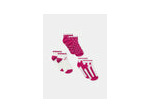 Lot de 3 chaussettes basses fuchsia pour filles