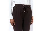 Joggpant 7/8 fuselé uni MARRON Femme