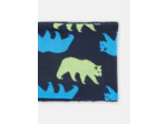 Snood marine à motif ours polaire pour garçon