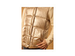 veste sans manches dorée pour filles