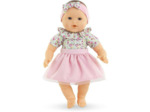 ADORABLE GRAND POUPON COROLLE JARDIN EN FLEURS 36 CM