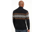 Pull Jacquard Col Montant