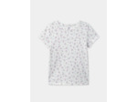 Lot de 2 t-shirts imprimés fleuries ou rose uni Fille