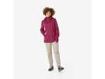 Veste de randonnée imperméable femme, NH500 violet