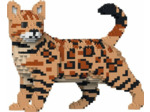 BENGAL 4 EN 1 BRUN BLOC DE CONSTRUCTION JEKCA