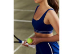 Brassière de sport en microfibre