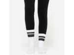 Chaussettes hautes de fitness, noires