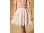 Jupe tutu fleur rose