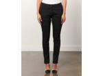 Pantalon long slim uni NOIR Femme