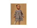 Robe à imprimé floral pour bébé fille